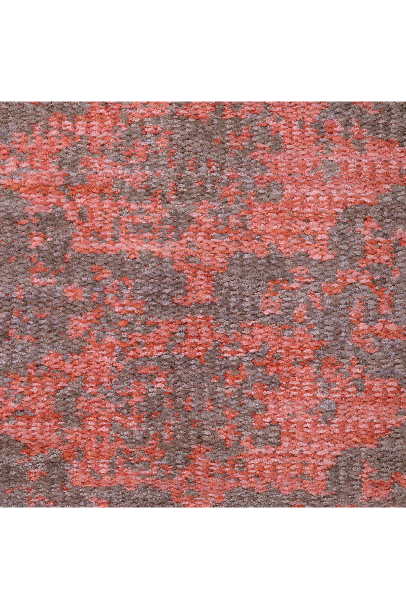 Coussin décoratif à motifs gris et rose | Eichholtz Serene | Meubleluxe.fr