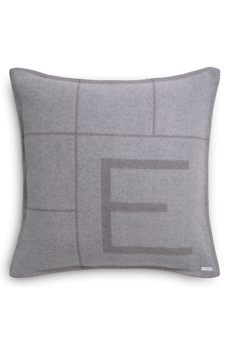 Coussin décoratif gris en laine | Eichholtz Rhoda L | Meubleluxe.fr