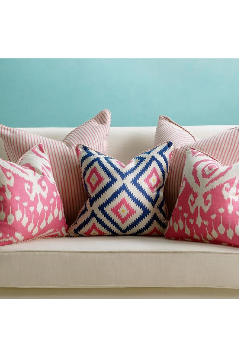 Coussin en tissu à rayures M | Andrew Martin Savannah | Meubleluxe.fr