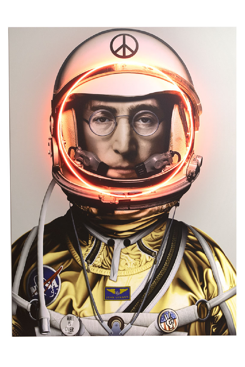 Néon LED rétro NASA | Andrew Martin Space Man Lennon | Meubleluxe.fr