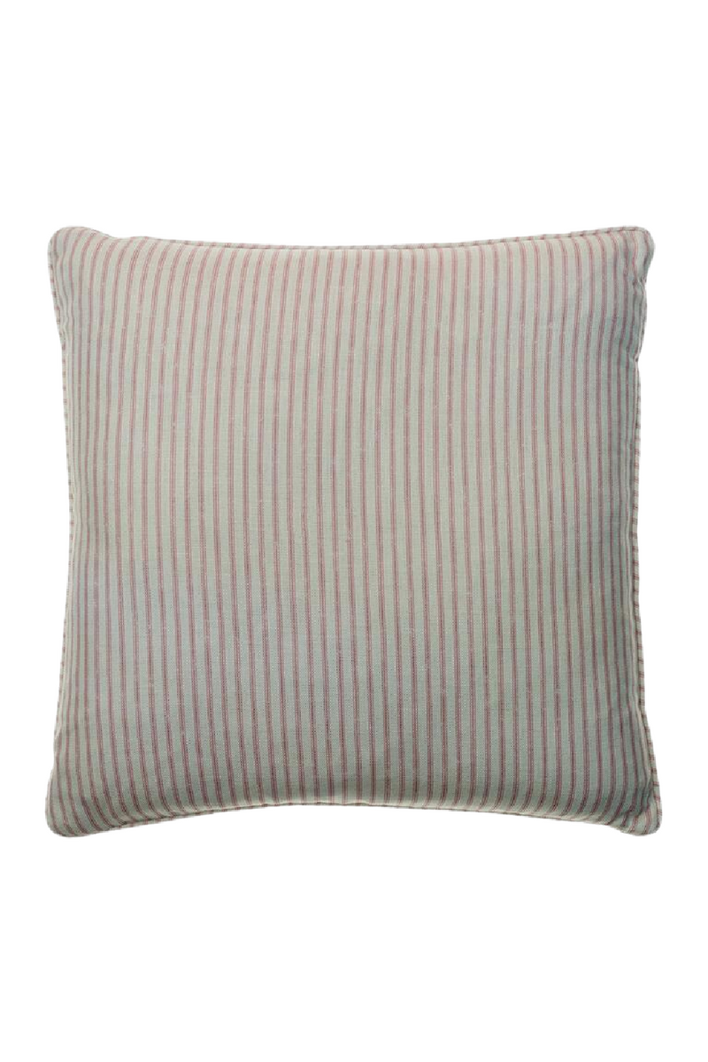 Coussin carré rose | Andrew Martin Picket | Meubleluxe.fr