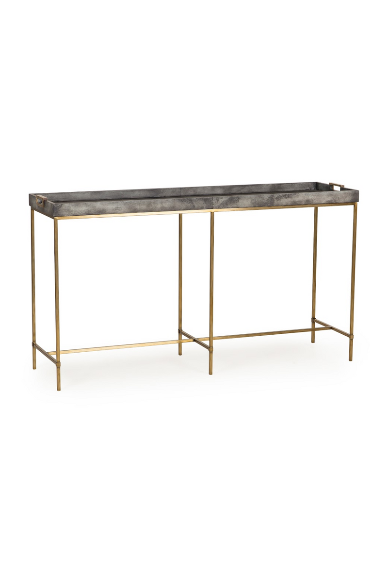 Console anthracite vintage | Andrew Martin Edith | Meubleluxe.fr