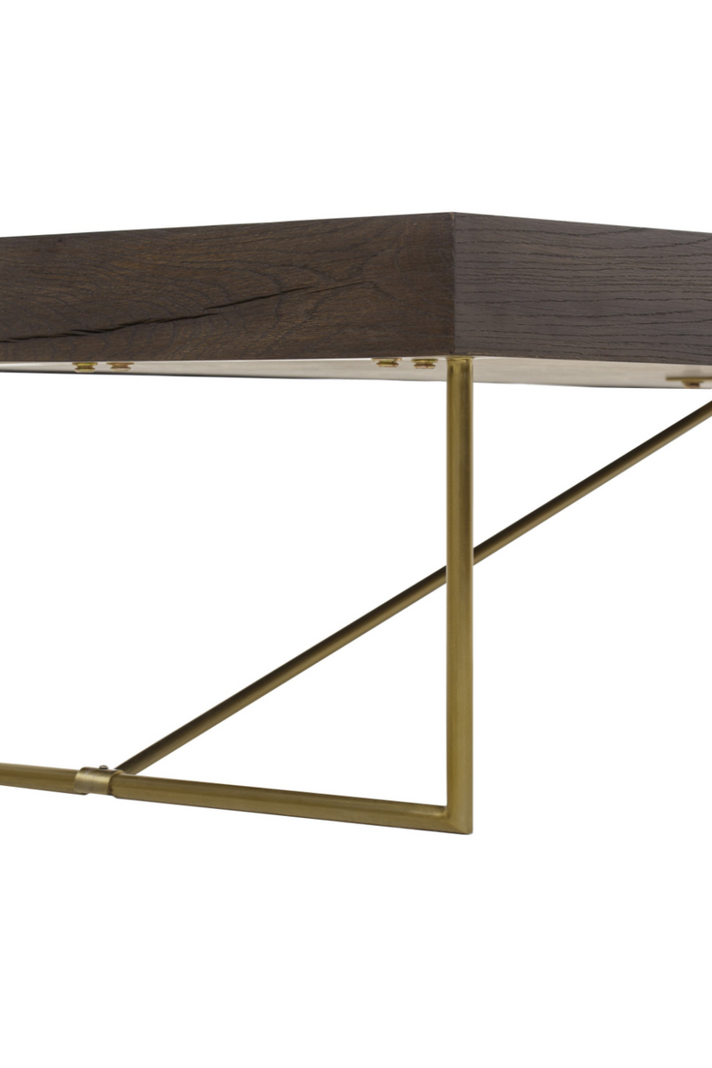 Table basse rectangulaire en chêne | Andrew Martin Bridge | Meubleluxe.fr
