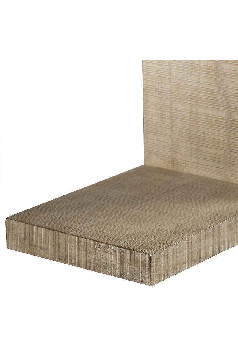 Table d'appoint en bois de frêne naturel | Andrew Martin Raffles | Meubleluxe.fr