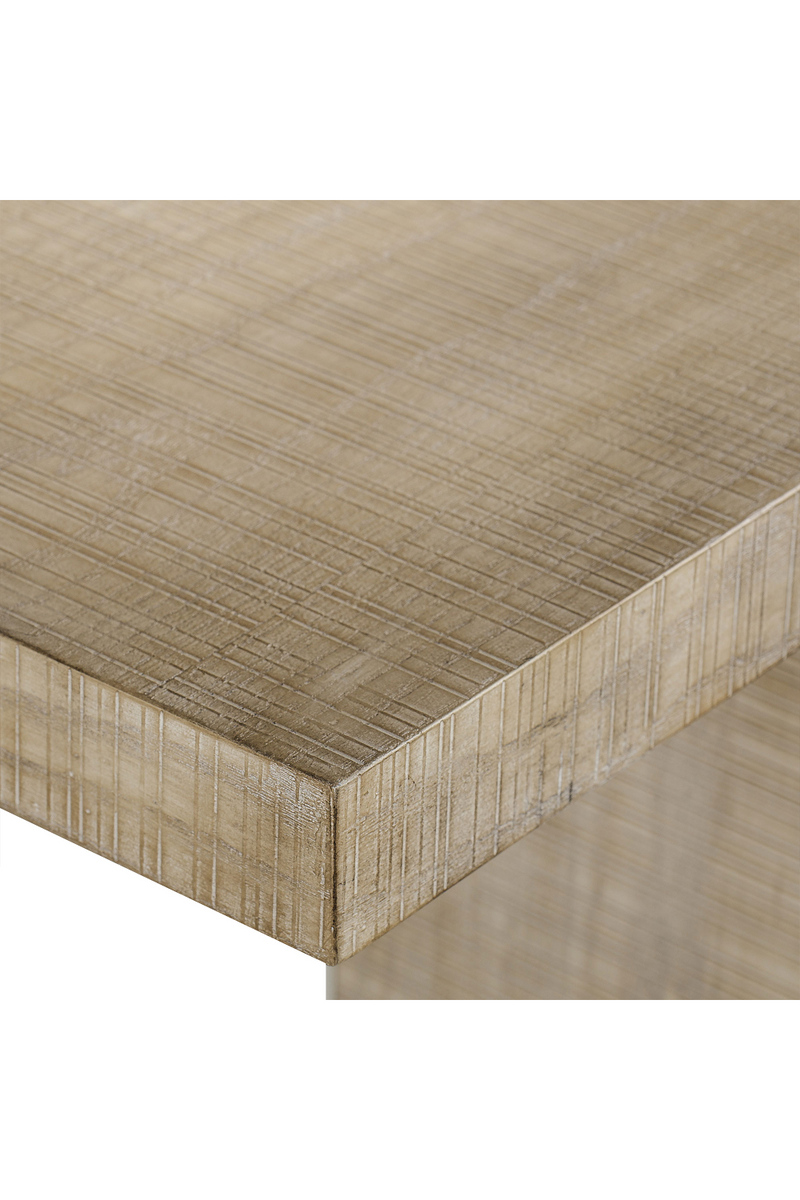 Table d'appoint en bois de frêne naturel | Andrew Martin Raffles | Meubleluxe.fr