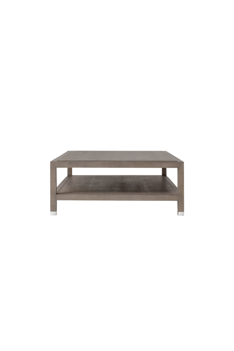 Table basse rectangulaire en bois massif | Andrew Martin Raffles | Meubleluxe.fr