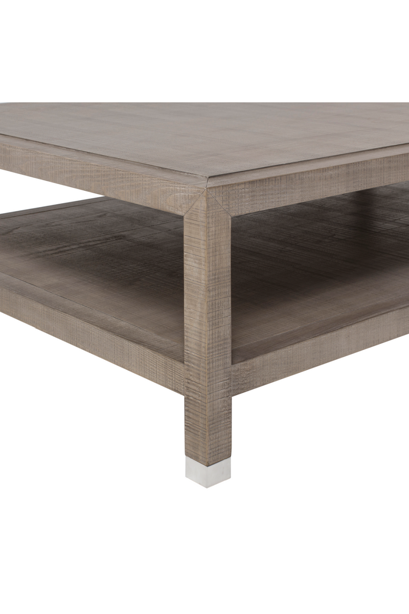 Table basse rectangulaire en bois massif | Andrew Martin Raffles | Meubleluxe.fr
