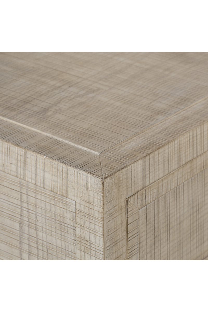 Table de chevet en frêne massif | Andrew Martin Raffles | Meubleluxe.fr