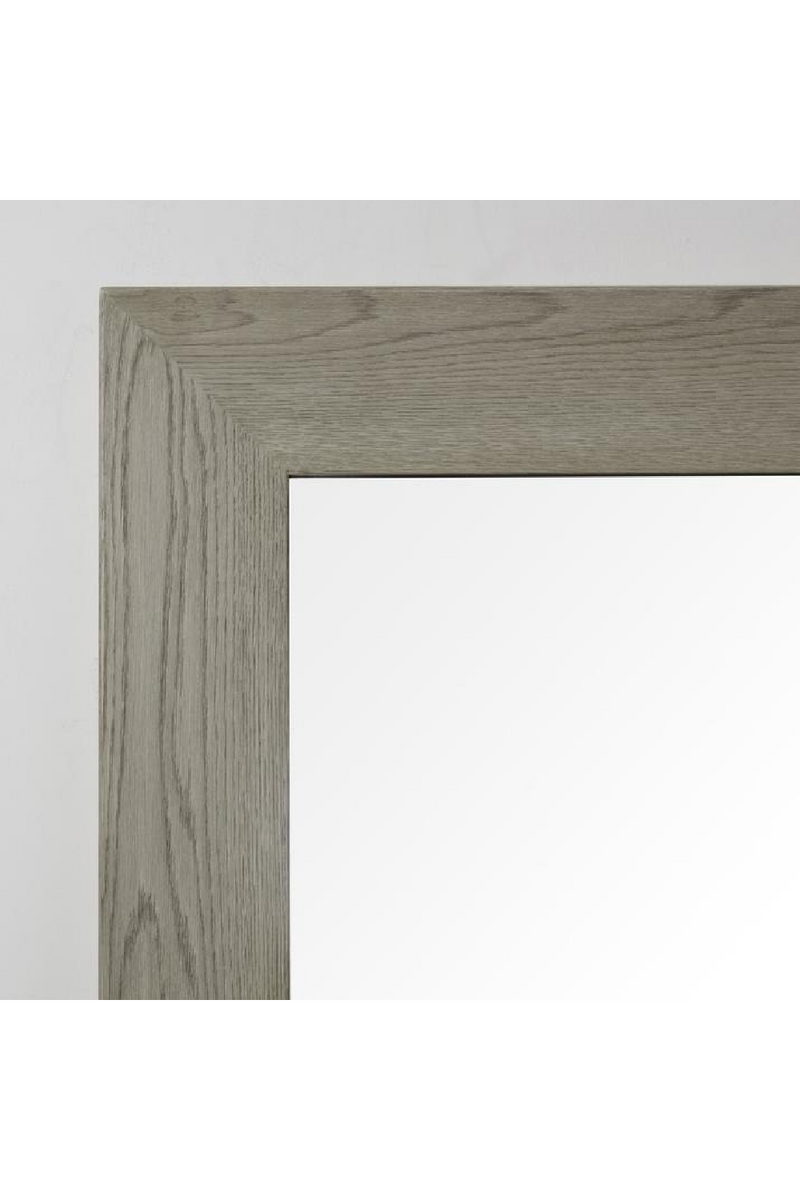 Miroir carré en chêne marron | Andrew Martin Newman | Meubleluxe.fr