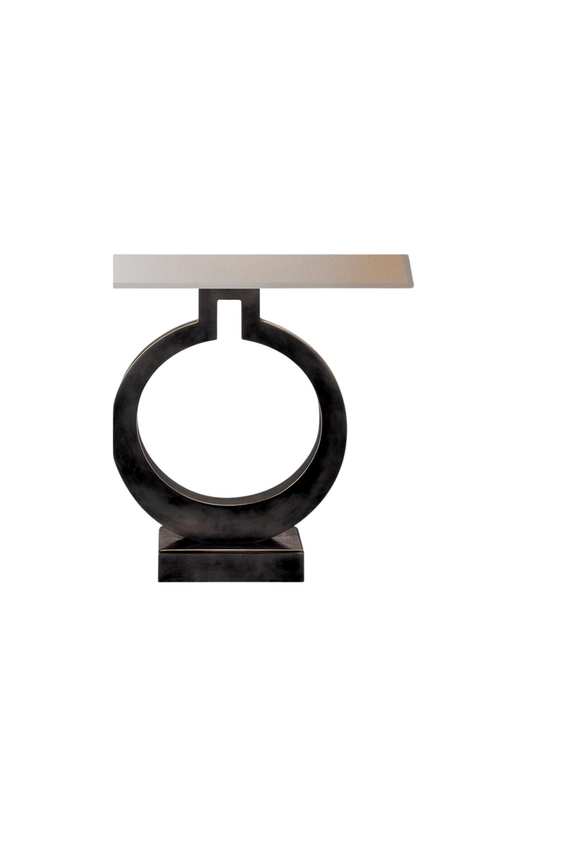 Lampe de table en bronze | Andrew Martin Ring Form