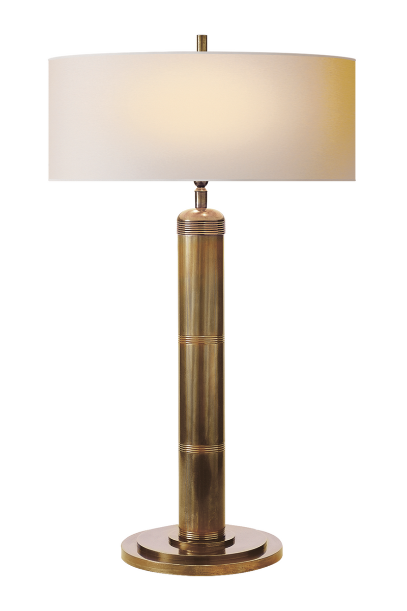 Lampe de table polie à la main | Andrew Martin Longacre | Meubleluxe.fr