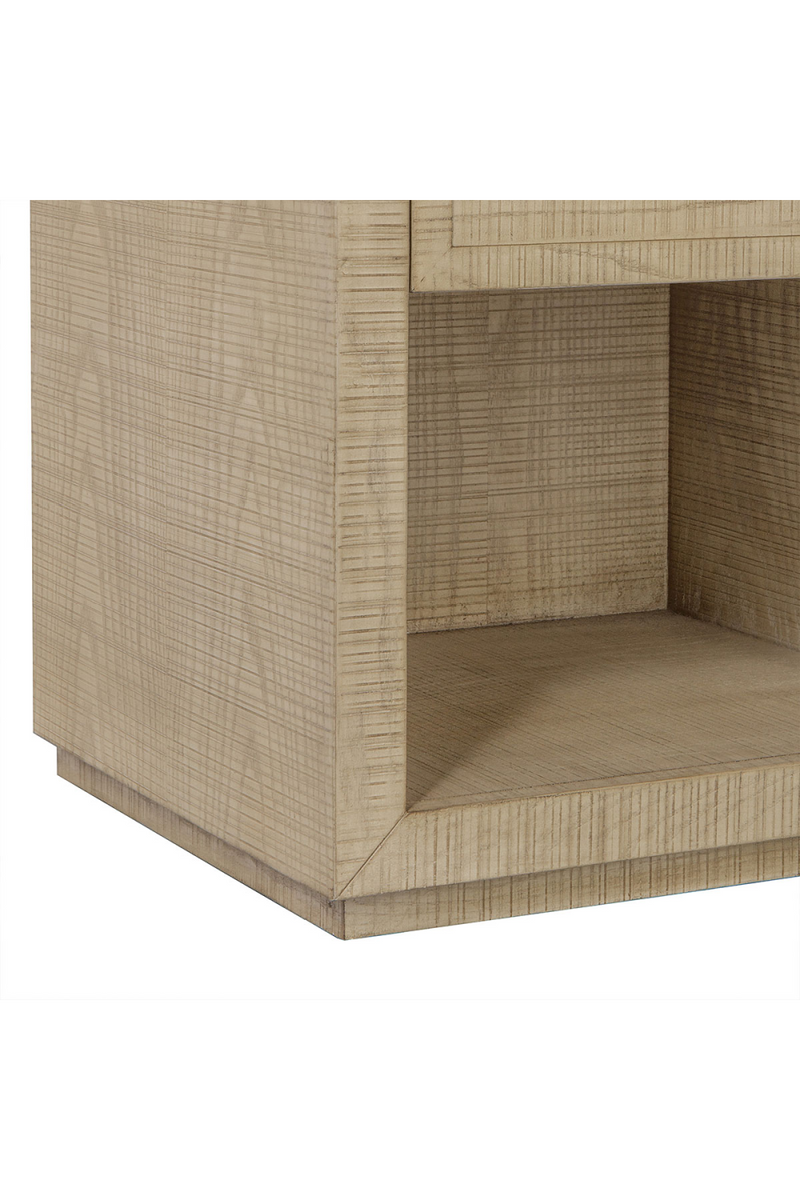 Table de chevet en bois de frêne | Andrew Martin Raffles | Meubleluxe.fr