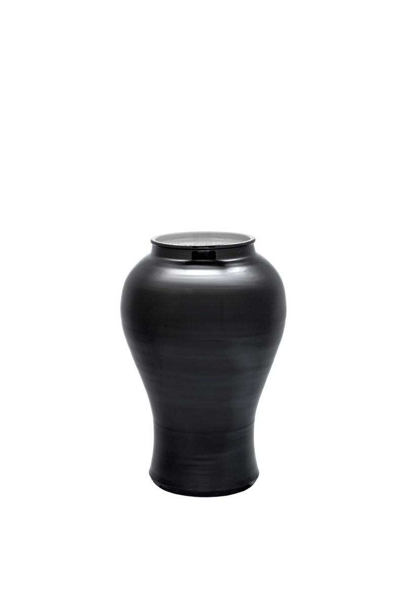 Black Porcelain Vase | Eichholtz Dragon S 