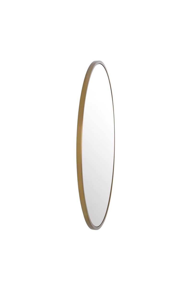 Miroir en laiton brossé | Eichholtz Heath | Meubleluxe.fr