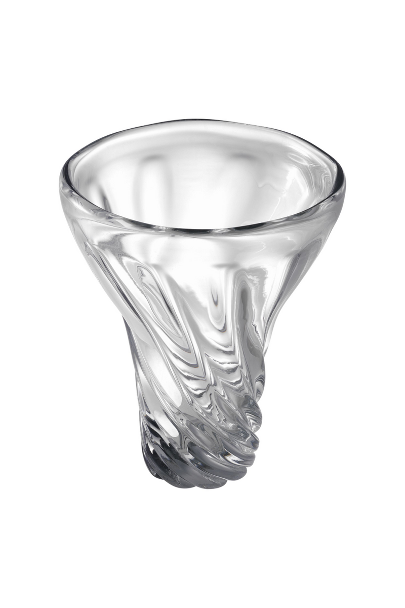 Vase en verre soufflé transparent | Eichholtz Angelia