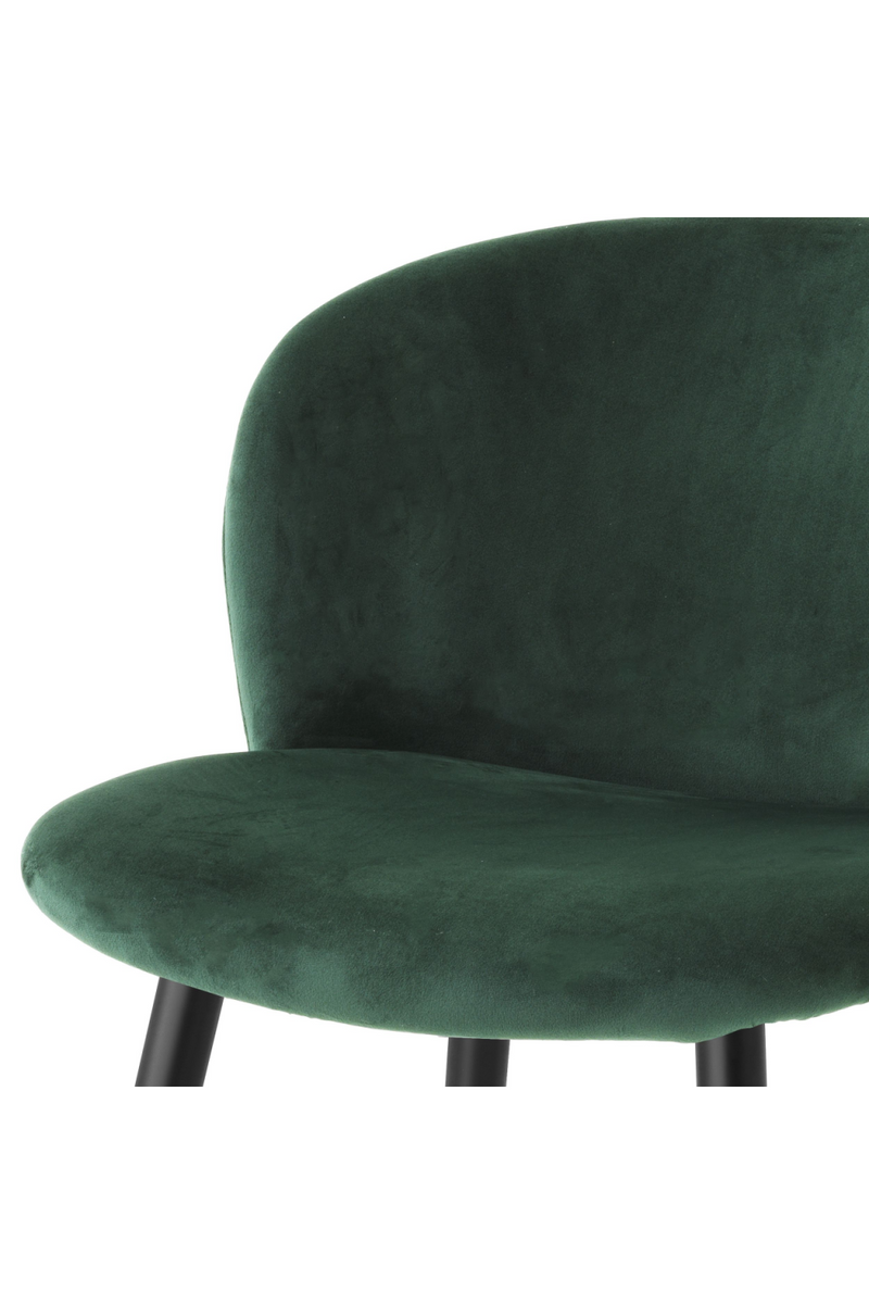 Chaise de comptoir vert foncé | Eichholtz Volante | Meubleluxe.fr