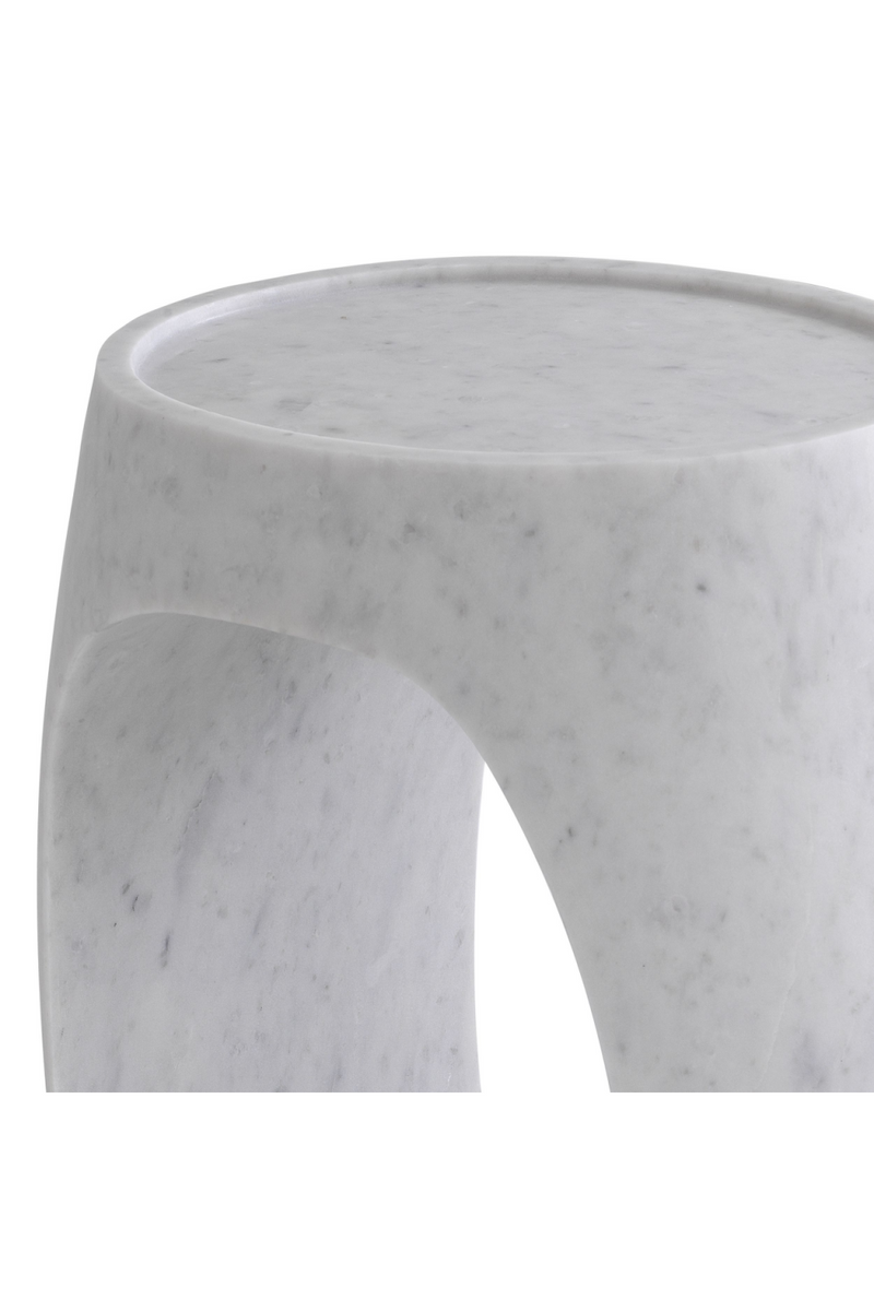 Table d'appoint en marbre | Eichholtz Clipper | Meubleluxe.fr