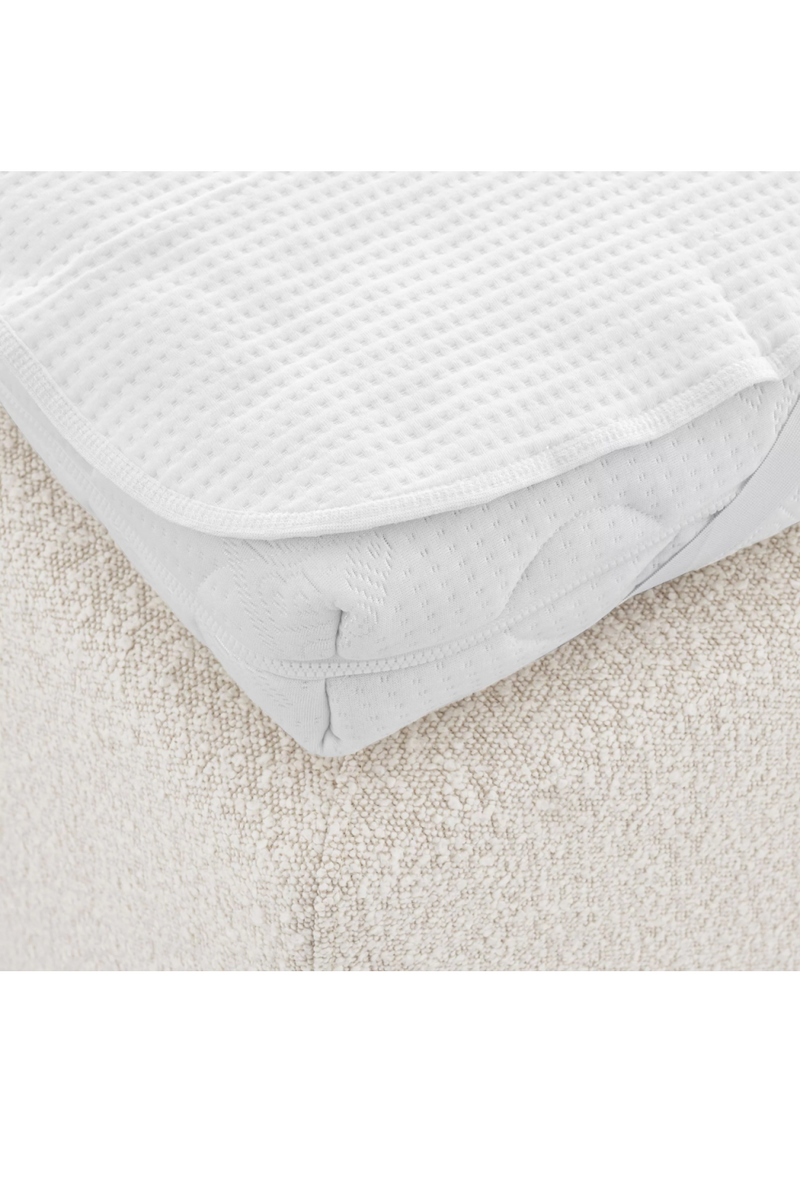 Eensemble de lit bouclé crème 180 x 210 cm | Eichholtz Mavone | Meubleluxe.fr