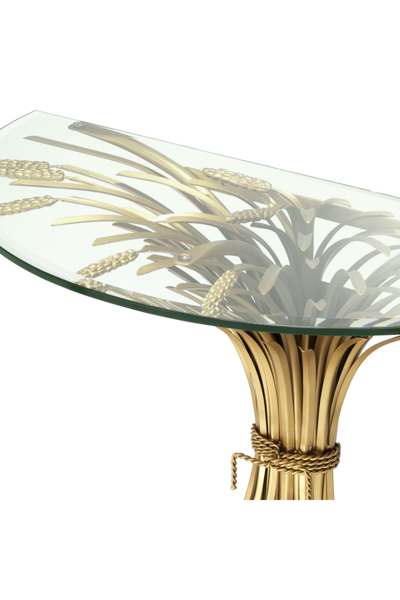 Table console en verre | Eichholtz Bonheur | Meubleluxe.fr