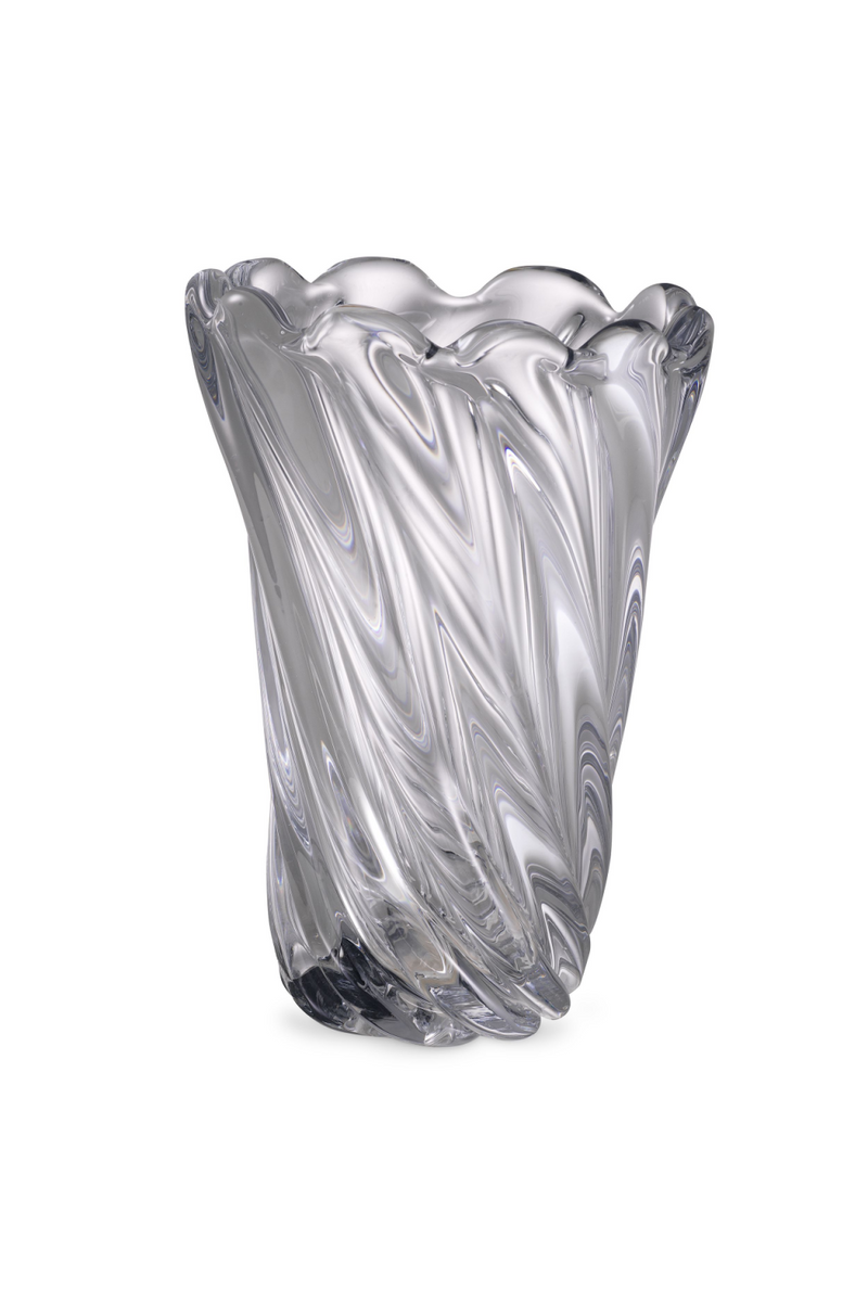 Vase en verre transparent | Eichholtz Contessa L | Meubleluxe.fr