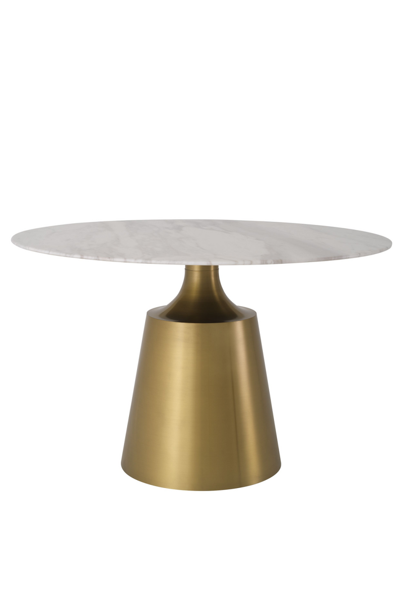 Table de salle à manger en marbre | Eichholtz Nathan | Meubleluxe.fr