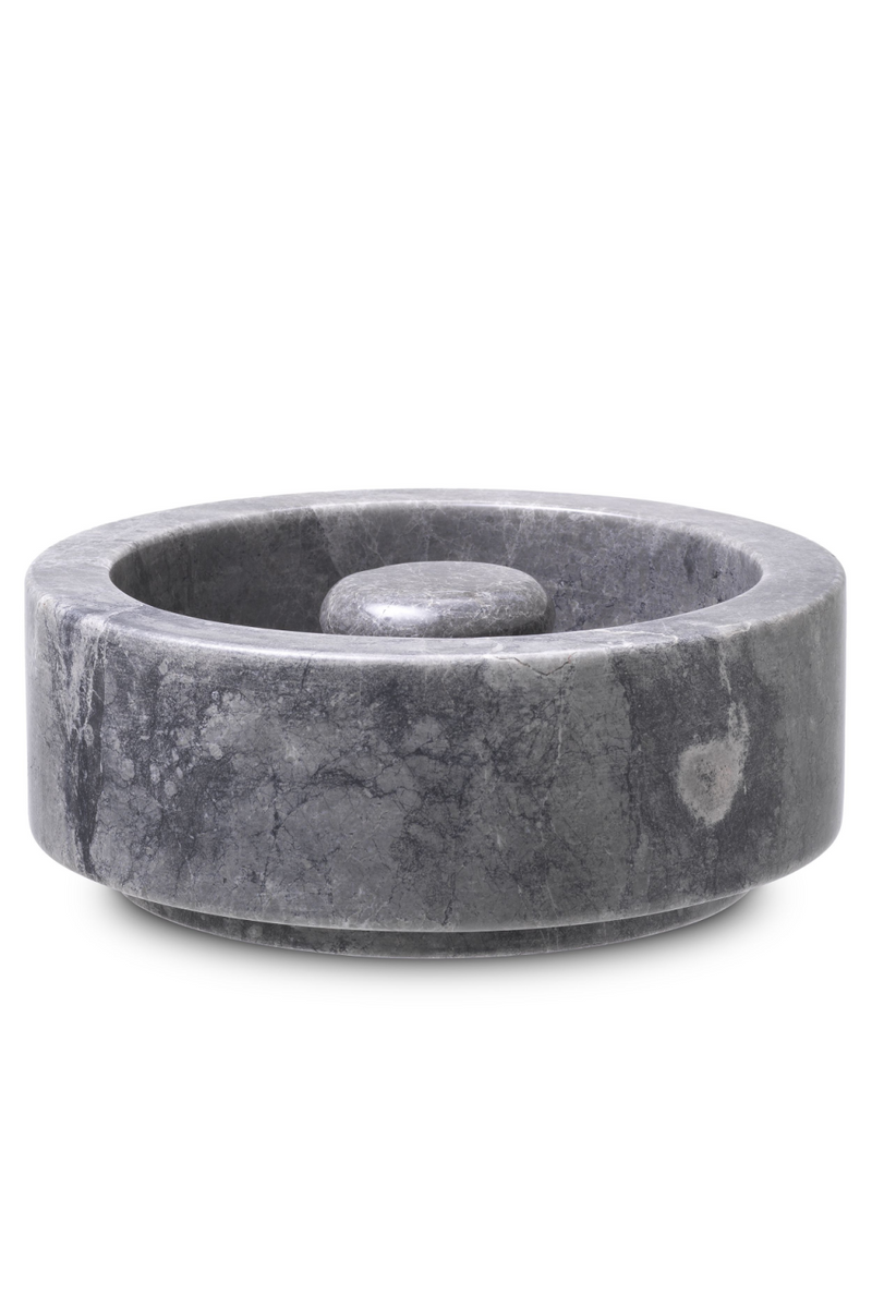 Cendrier en marbre gris | Eichholtz Poulsen | Meubleluxe.fr