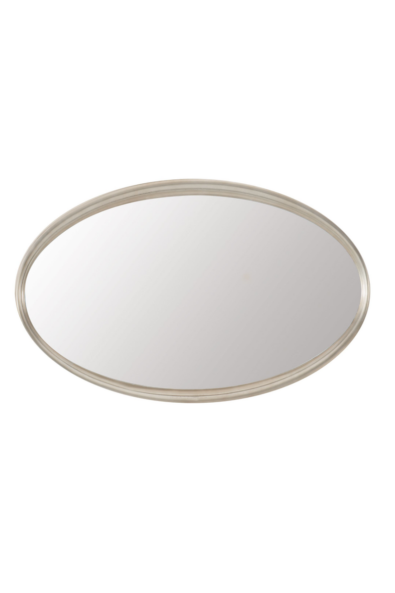 Miroir oval en bois de bouleau | Caracole Avondale | Meubleluxe.fr