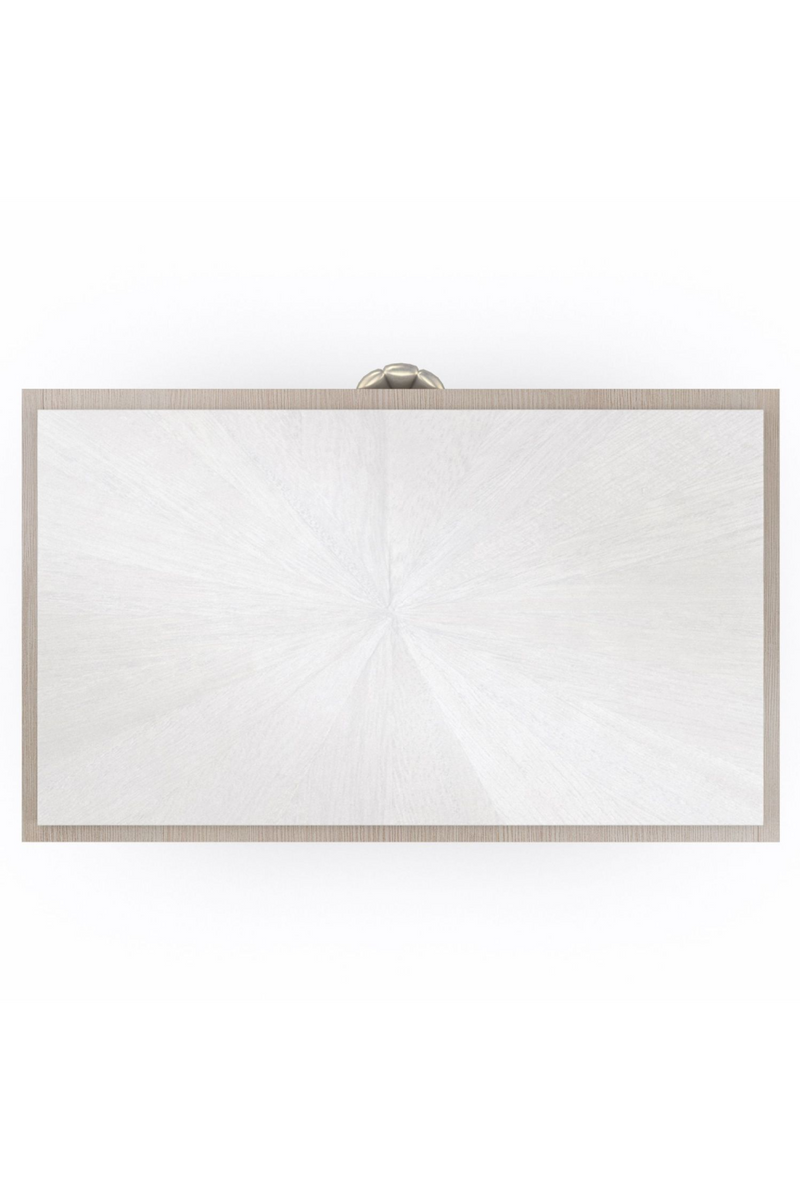 Table de chevet évasée en bois clair | Caracole Lillian | Meubleluxe.fr