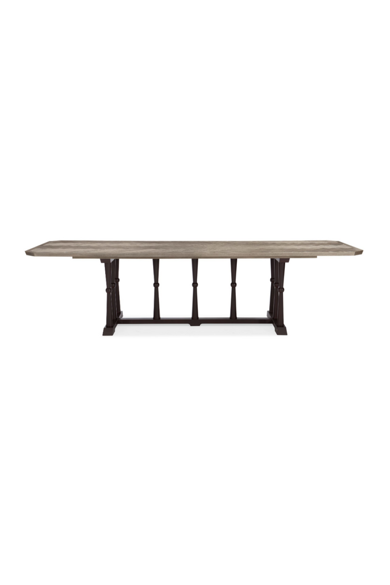 Table de salle à manger en bois de frêne | Caracole 96 | Meubleluxe.fr