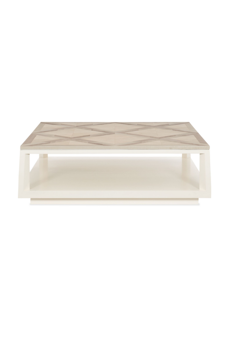 Table basse en bois de frêne | Caracole Art | Meubleluxe.fr