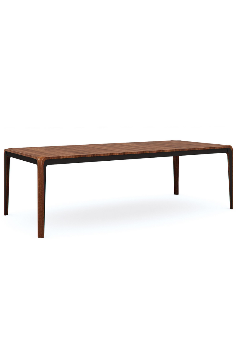 Table de salle à manger extensible en bois de noyer | Caracole Room | Meubleluxe.fr