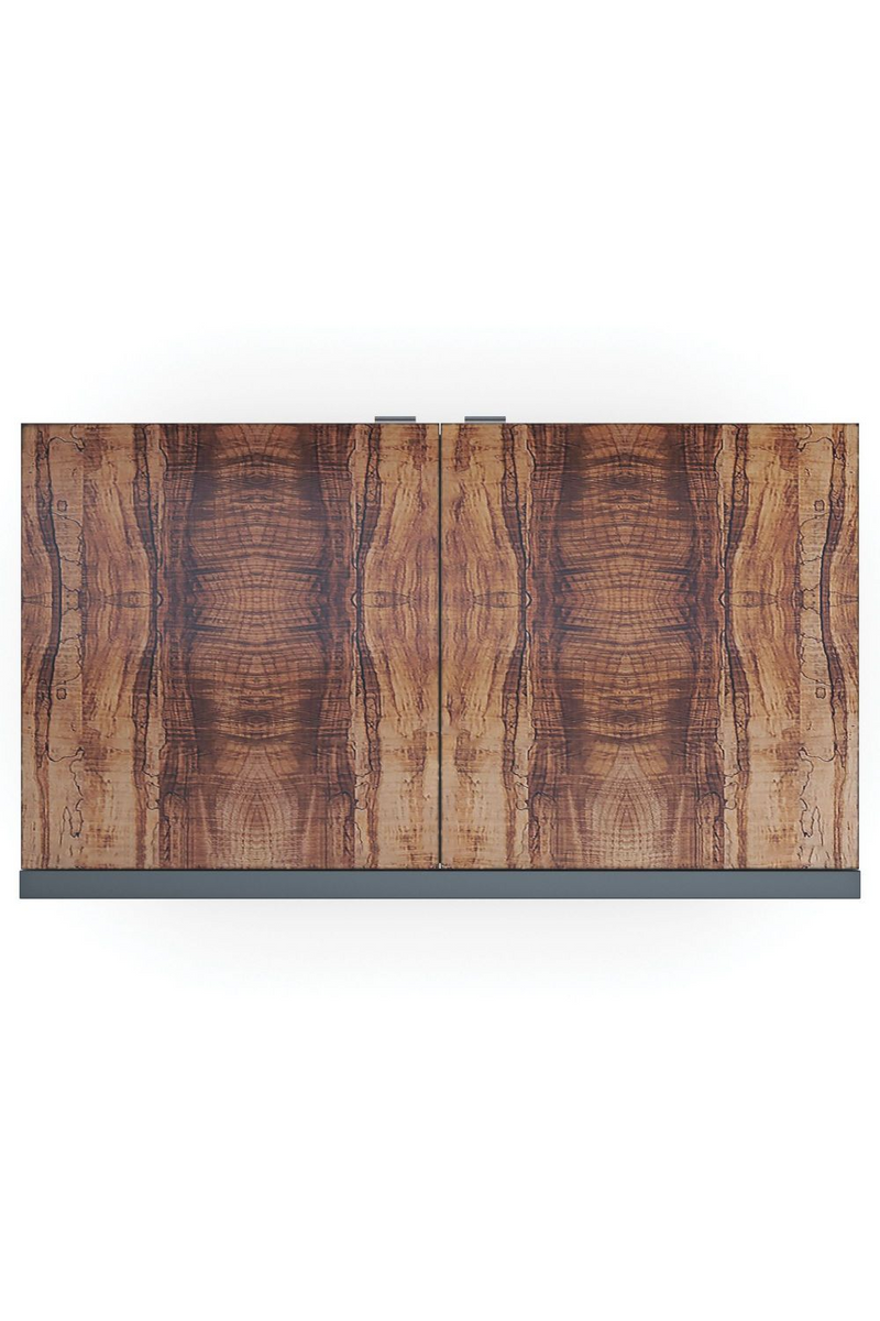 Meuble de bar en bois d'érable massif | Caracole Shelf | Meubleluxe.fr