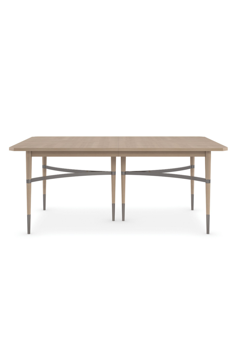 Table de salle à manger extensible en bois japonais | Caracole Accommodate | Meubleluxe.fr
