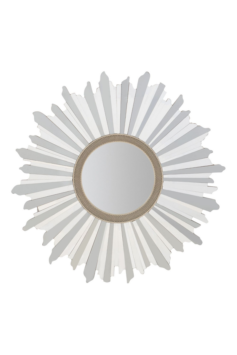 Miroir en métal argenté | Caracole Fascinated | Meubleluxe.fr
