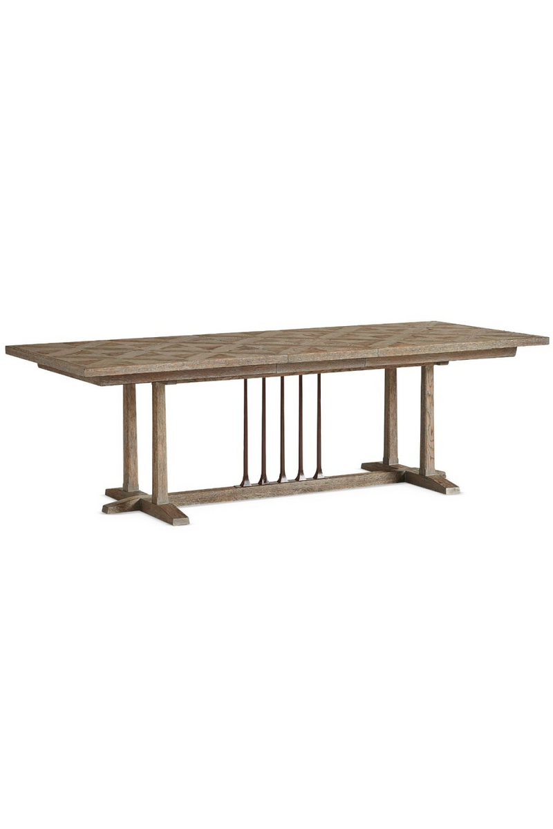 Table de salle à manger extensible en bois massif | Caracole Gathering | Meubleluxe.fr