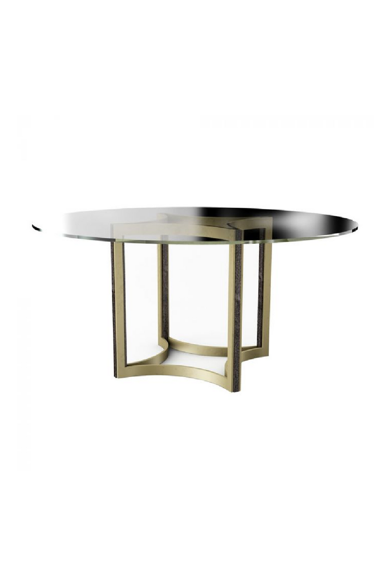 Plateau de table de salle à manger en verre | Caracole ReMix 60 | Meubleluxe.fr