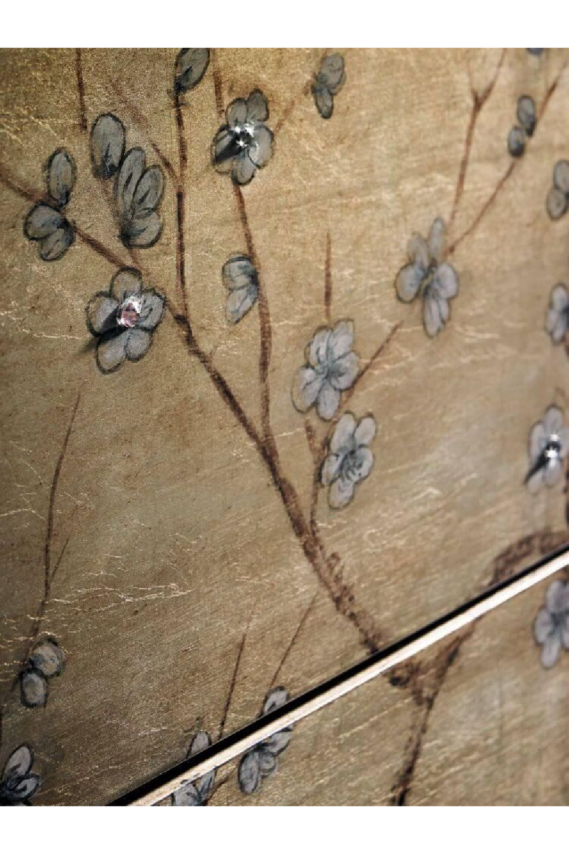 Commode en bois d'aulne et acajou | Caracole Blossom | Meubleluxe.fr