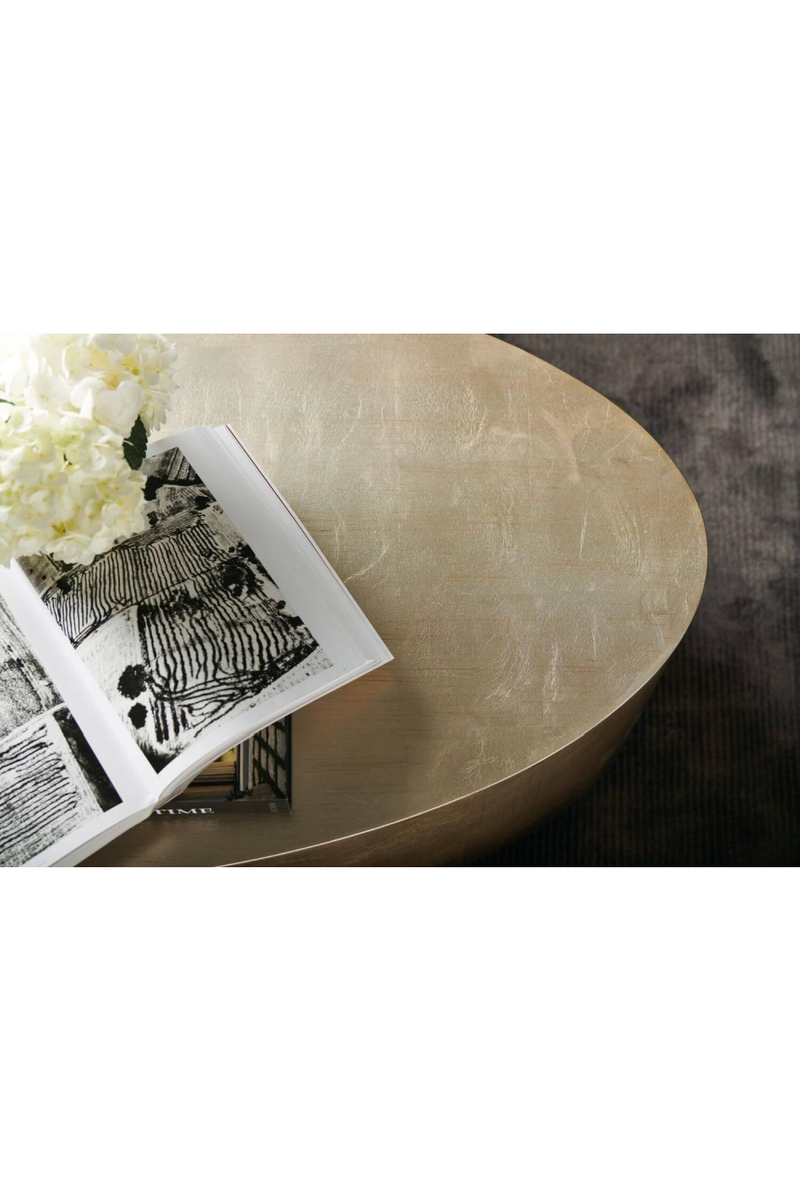 Table basse ovale en bois clair | Caracole Come | Meubleluxe.fr