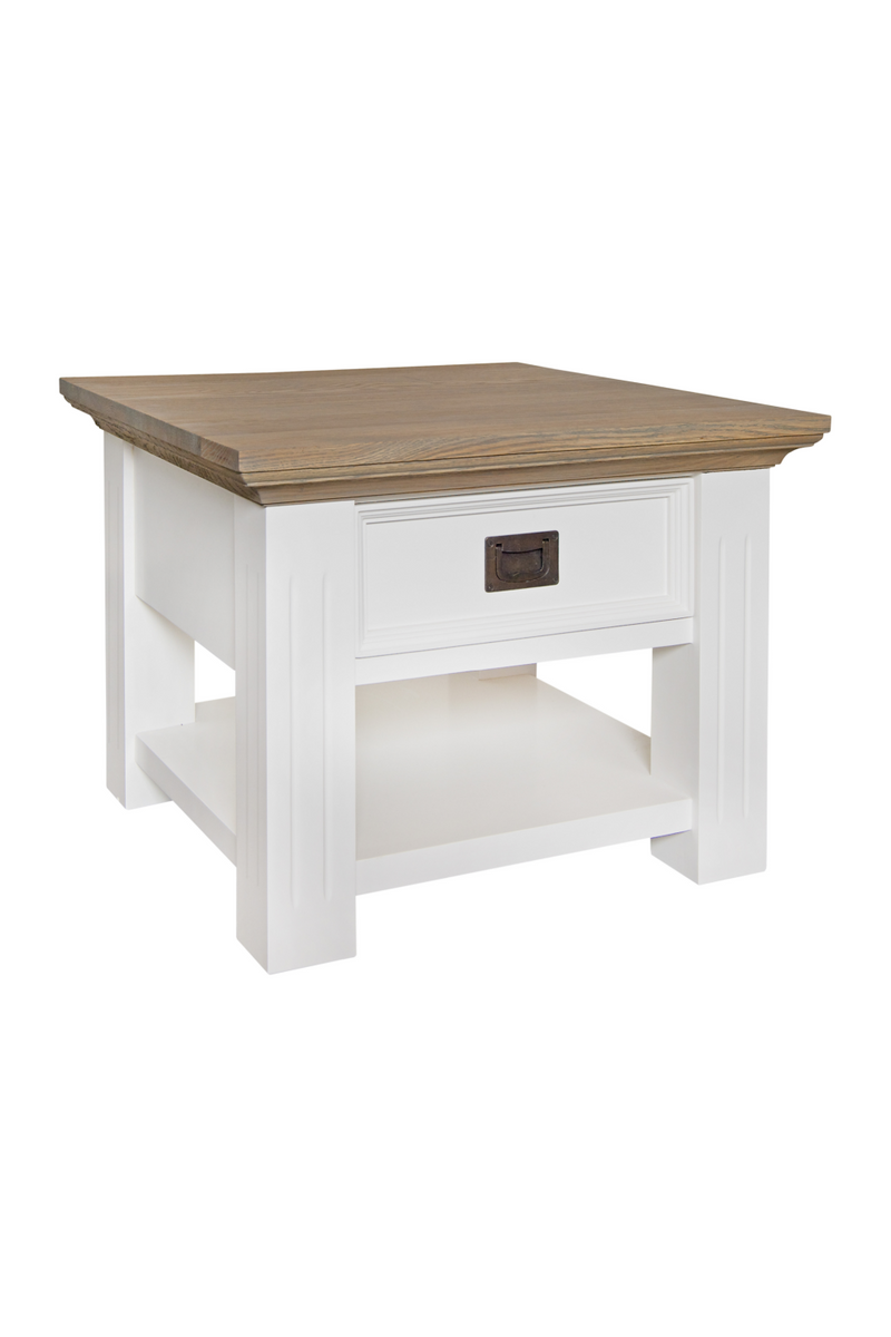 Wooden Side Table With Drawer | OROA Oakdale | OROA