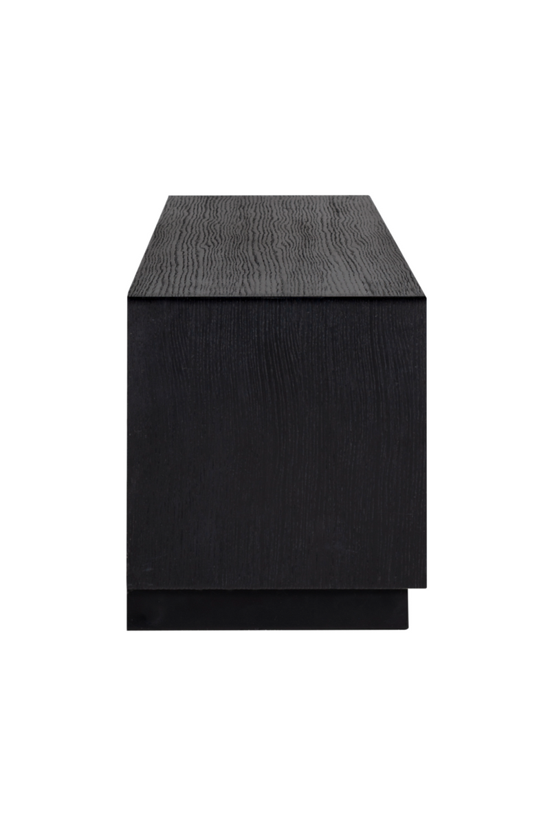 Meuble TV 3 tiroirs en chêne brun | Richmond Oakura | Meubleluxe.fr