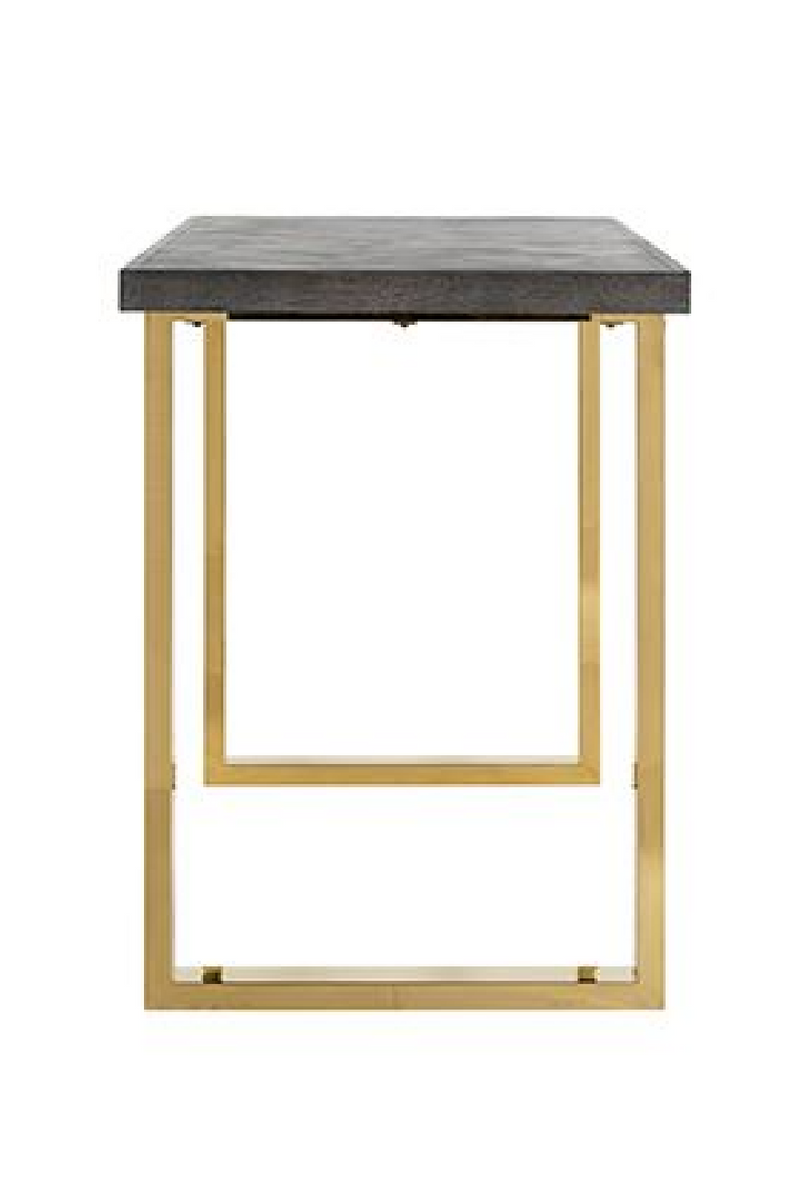 Table bar moderne en chêne noir | Richmond Blackbone | Meubleluxe.fr