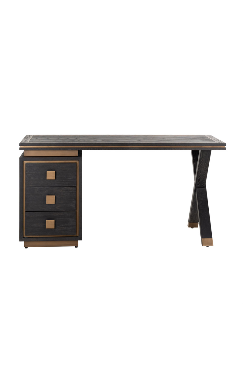 Bureau en bois avec 3 tiroirs | Richmond Hunter | Meubleluxe.fr