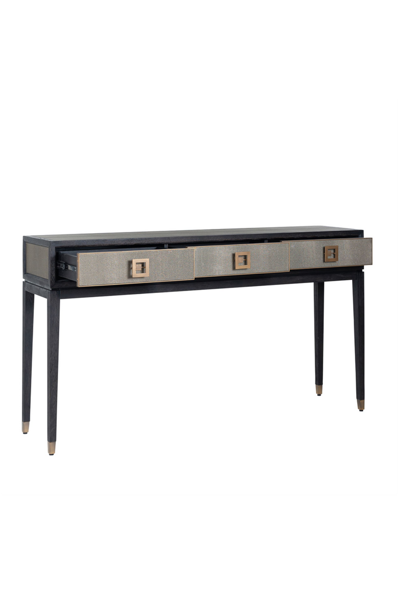 Table console moderne en cuir | Richmond Bloomingville | Meubleluxe.fr