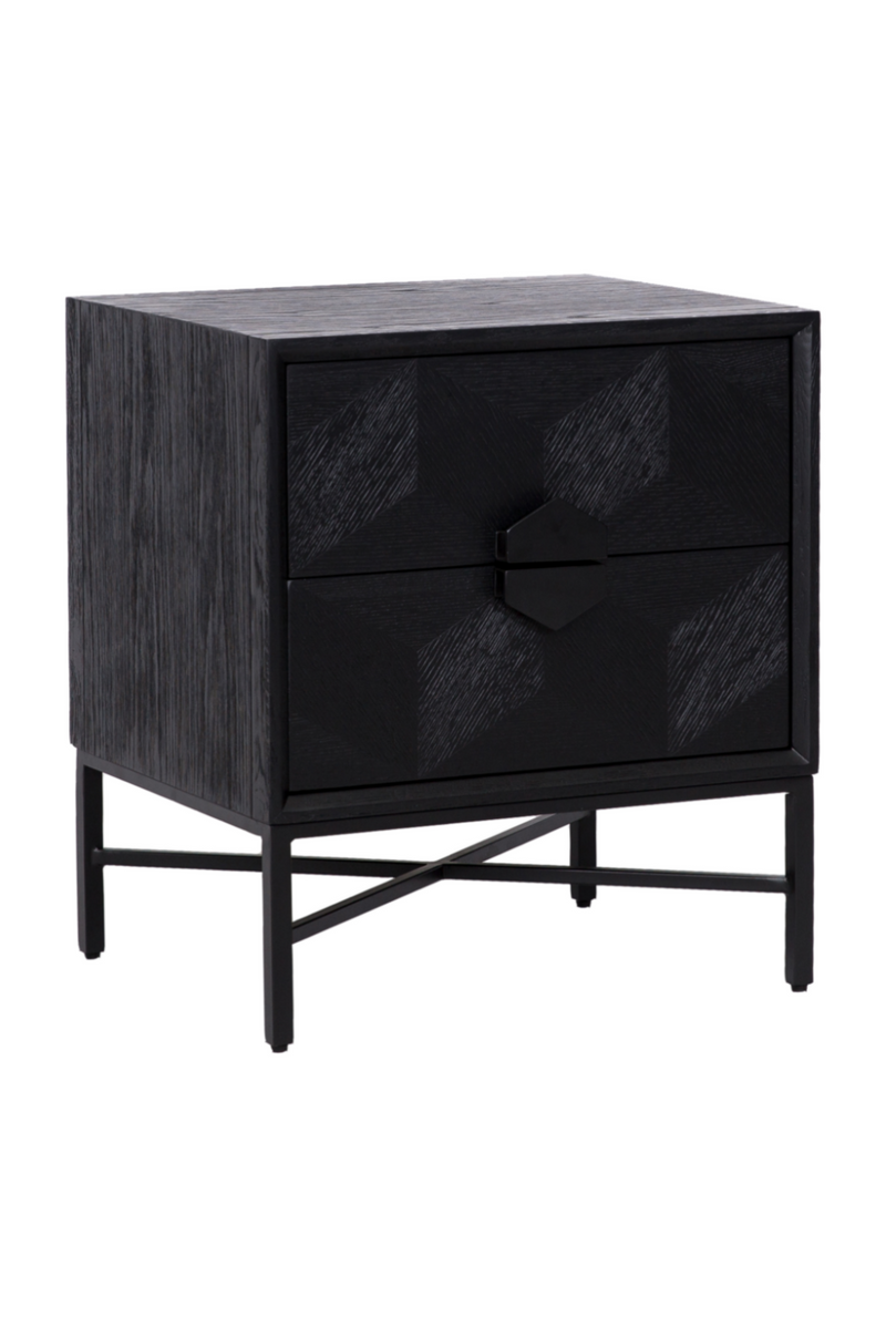 Commode en bois noir | Richmond Blax | Meubleluxe.fr