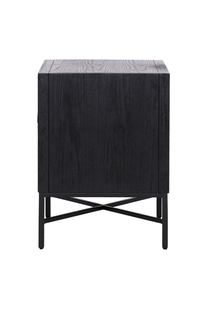 Commode en bois noir | Richmond Blax | Meubleluxe.fr