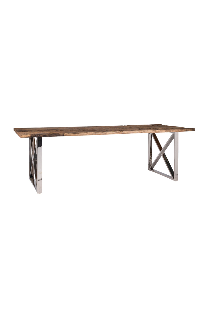 Rustic Wood Dining Table | OROA Kensington | Meubleluxe.fr