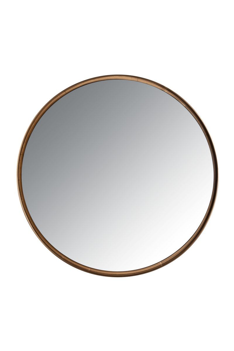 Gold Framed Round Mirror L | OROA Maud | OROA.com