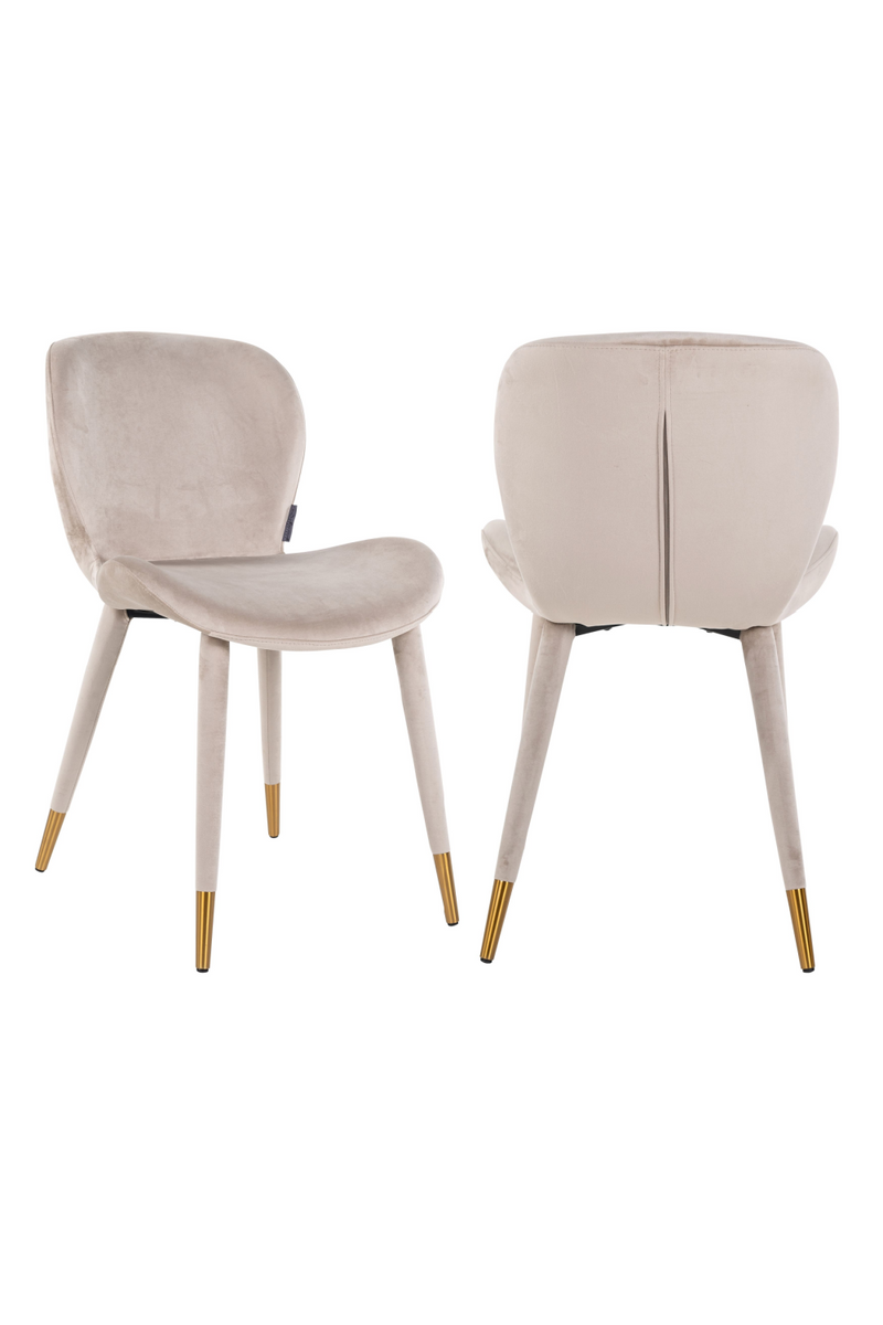 Modern Classic Velvet Dining Chair | OROA Sara | Meubleluxe.fr