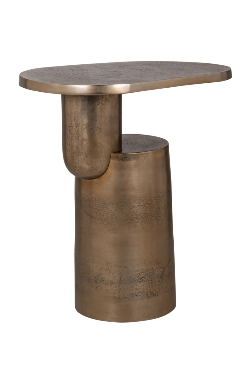 Oblong Aluminum End Table | OROA Denzell | Oroa.com