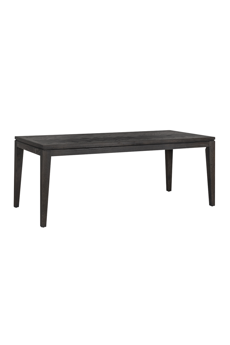 Table à manger rectangulaire en chêne | Richmond Blackbone | Meubleluxe.fr